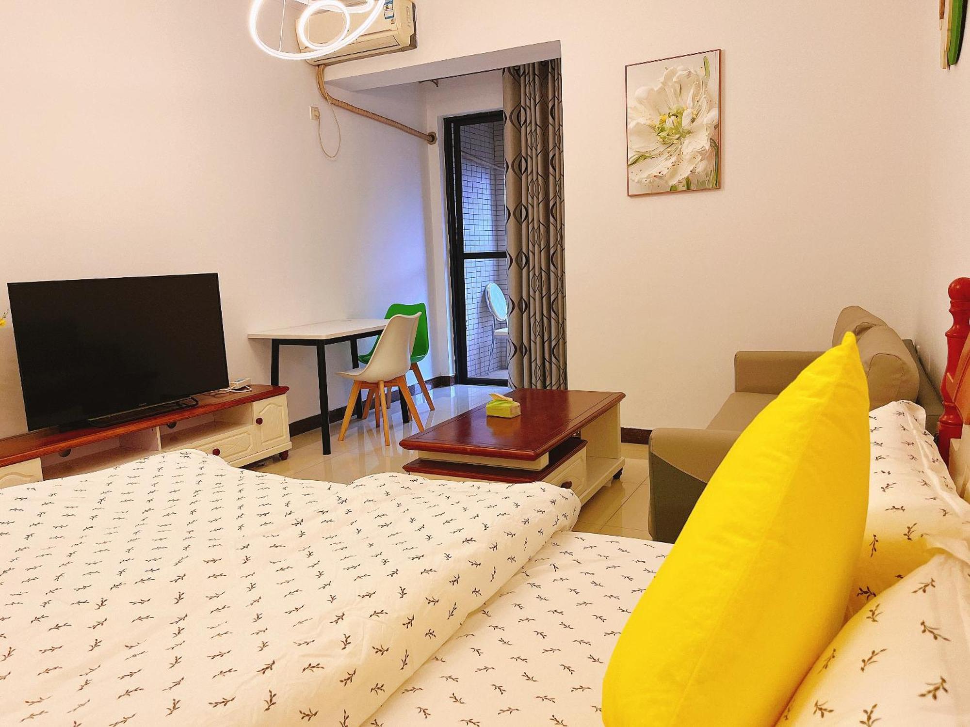 Lan House Youth Apartment Guangzhou Exteriör bild